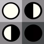 moon phases android application logo